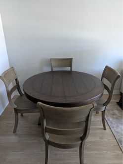 Pottery Barn Dining Set - Table with 4 Chairs