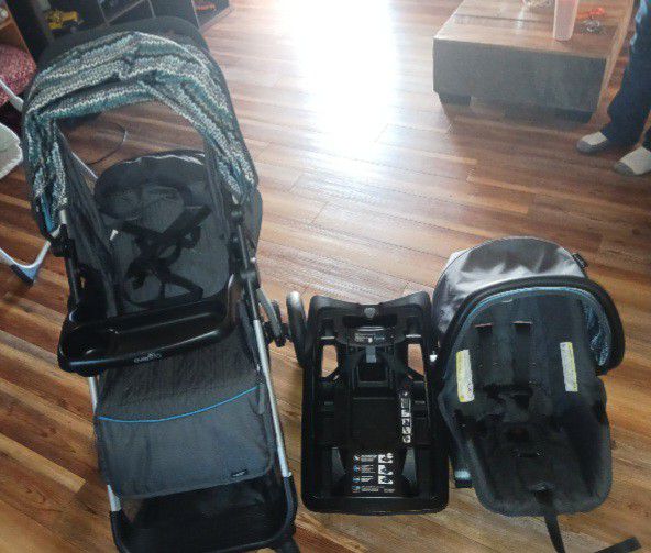 Carseat,Base And Stroller