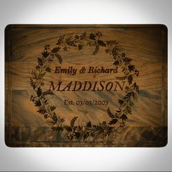 Personalized Cutting Board For Couples