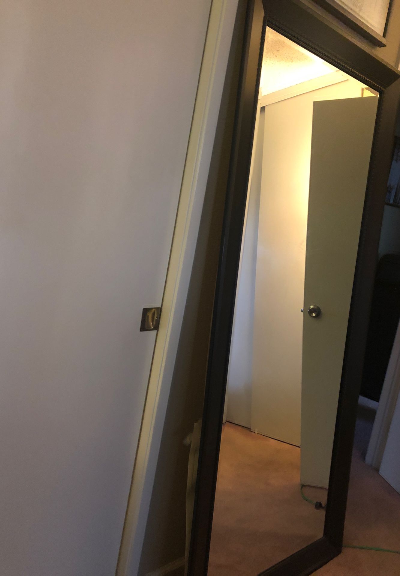 Long wall mirror