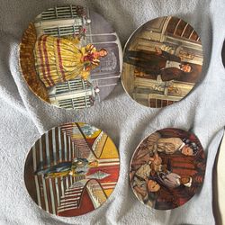 Vintage collectors Knowles Gone With The Wind decorative plate plates