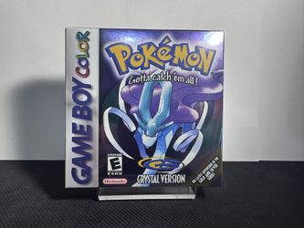 Pokémon Crystal For Gameboy Color
