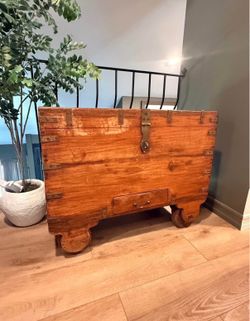 Antique Money Chest