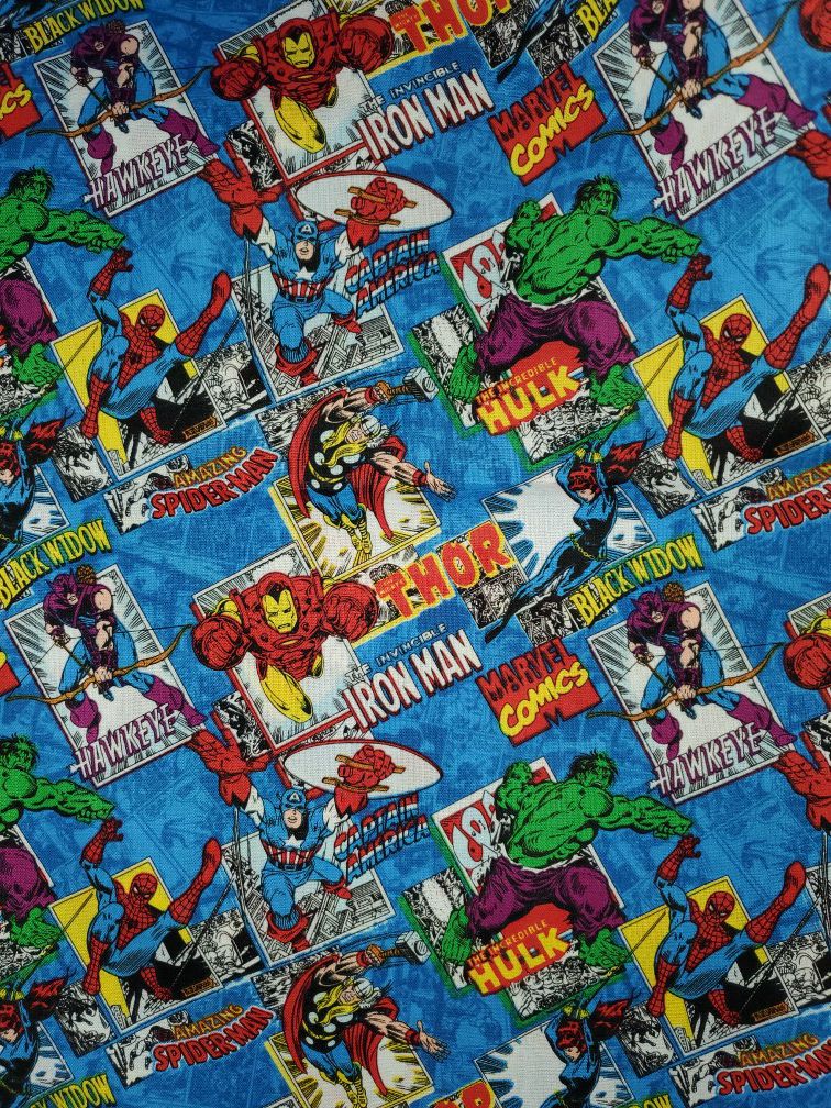 Marvel Comic book fabric
