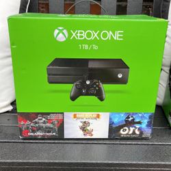 Xbox One Game Console 1 TB All Accessories 