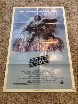 Star Wars Empire Strikes Back 1980 poster(style B) (27” x 41”)