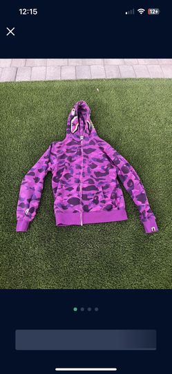 Purple Bape Hoodie