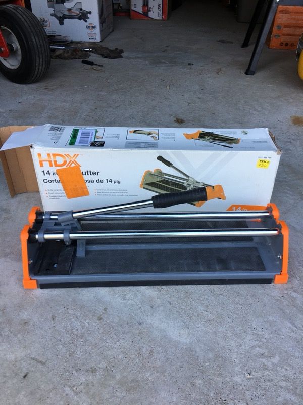 HDX 14” Tile Cutter