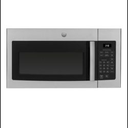 GE 1.6-cu ft 1000-Watt Over-the-Range Microwave (Stainless Steel)new in box