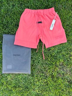 Coral ESSENTIALS shorts (Sizes: S, L)