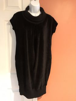 Women’s Side Pockets Cowl Neck Tunic, size M