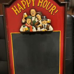 HAPPY HOUR BAR SIGN "BREWERIANA"