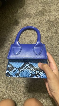 Cute little blue purse
