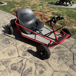 Electric razor go kart