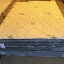 NEW MATTRESS QUEEN SIZE PILLOW TOP WITH BOX SPRING