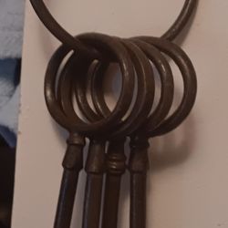 Large Metal Keys For Decoration. Metal Watering Can