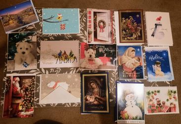 XMAS and THANKSGIVING CARDS!!