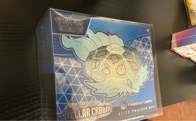 Stellar crown Pokemon center etb