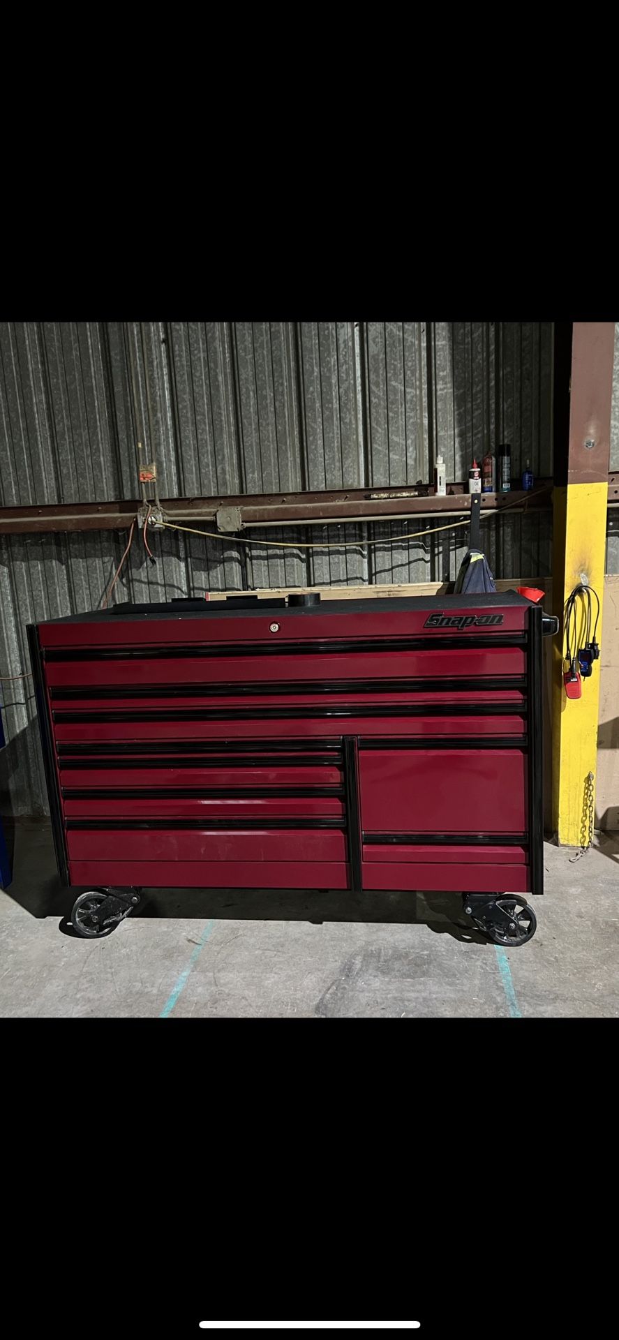 Snap On Epiq Tool Box W/ Snap On Cover 68”