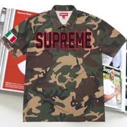 Supreme Twill Aplique Polo Large