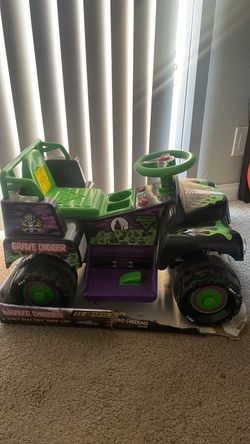 Kids grave digger monster truck