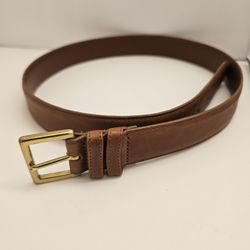 Vintage Coach 7600 British Tan Leather Belt Size 32 Classic Accessory USA Made