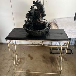 Table W/ Fountain 