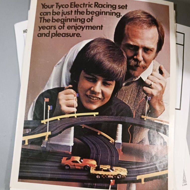1962 Race Car Sets Instructions