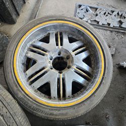 20” Chrome Rims & Tires – Set of 4
