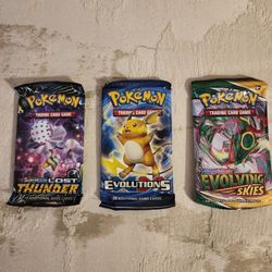 Pokemon Booster Packs - XY, ES, LT