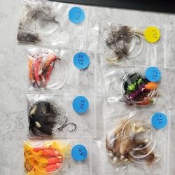 Hand Tied Fishing Lures $3. ea.