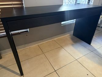 Black Brown Work Desk