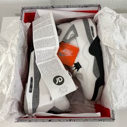 Jordan 4 Retro “White Cement”  size 11.5