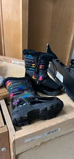 Toddler girl snow boots