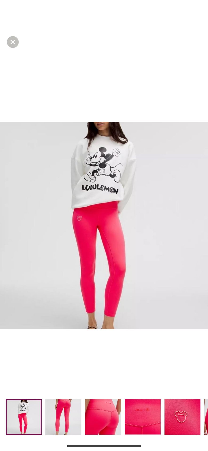 Lululemon Disney Leggings