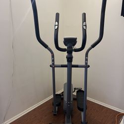 Sunny Health & Fitness Legacy Stepping Elliptical Machine, Total Body Cross Trainer, Low Impact Exercise Equipment with Optional SunnyFit App Enhanced