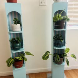 Stand plants  only stand no plants  4 ft tall  7 inches long 6 inches wide 