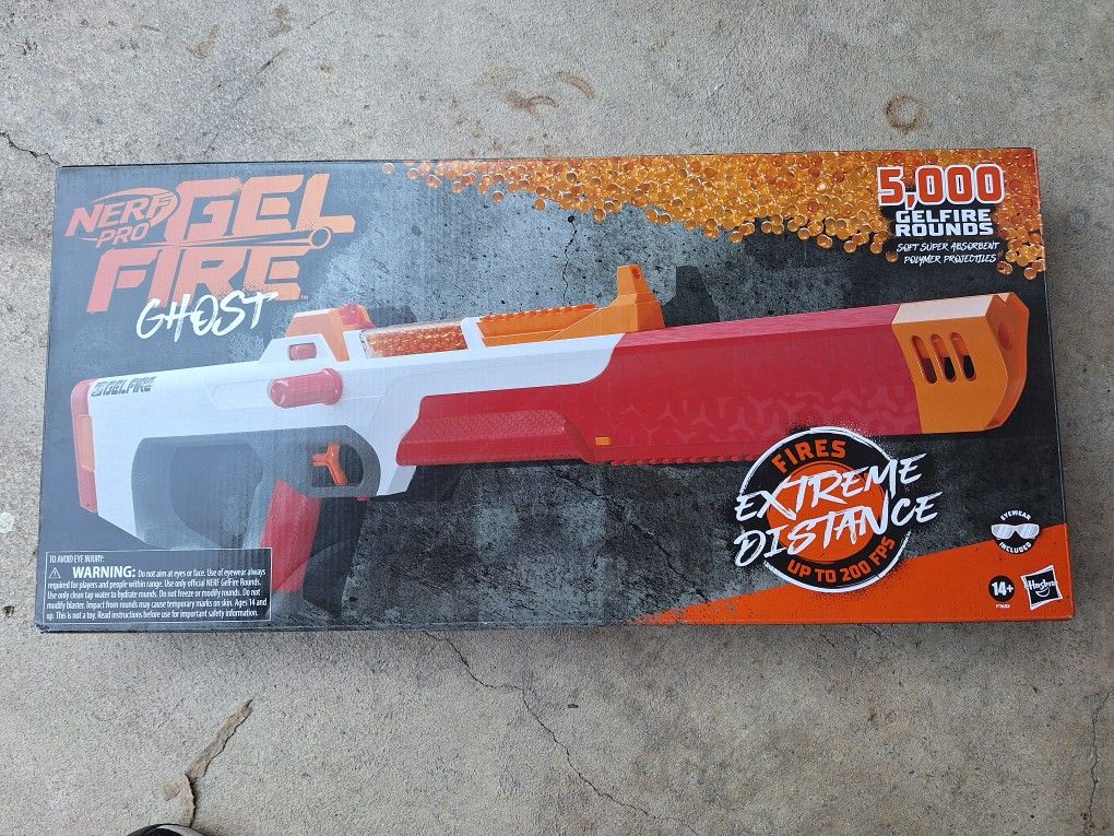 New Nerf Gel Fire Ghost.