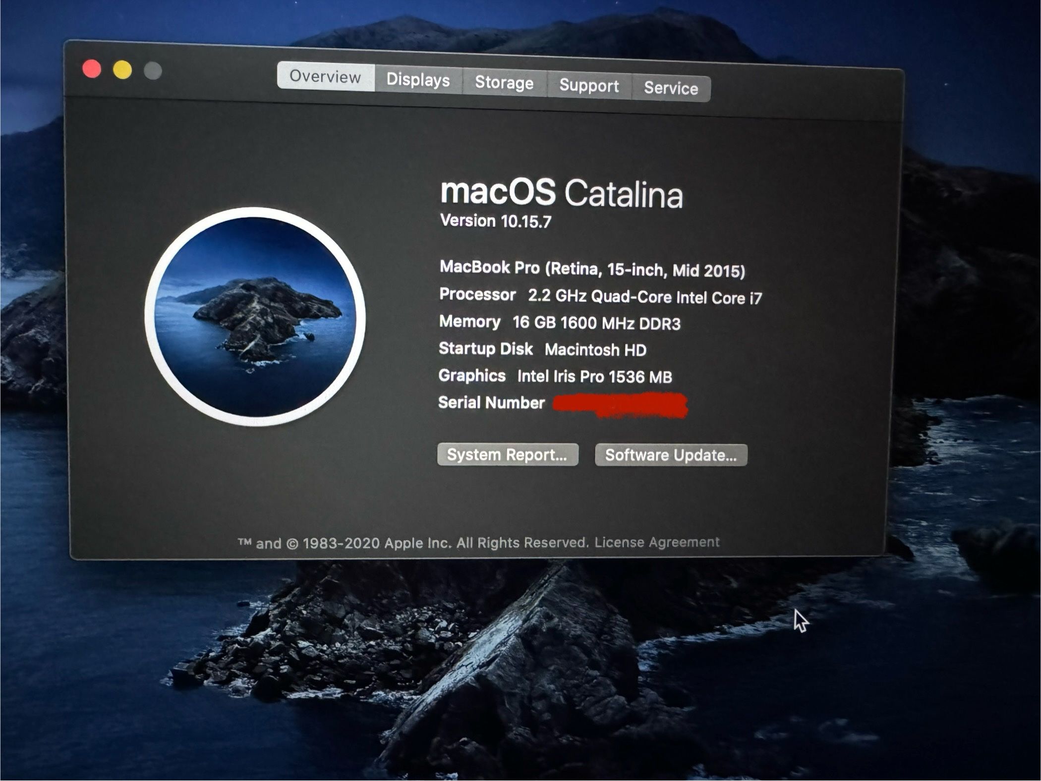 MacBook Pro 15”