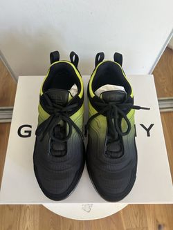 GIVENCHY Give 1 Men’s Sneakers – Black / Neon Green – EU 40 / US 7