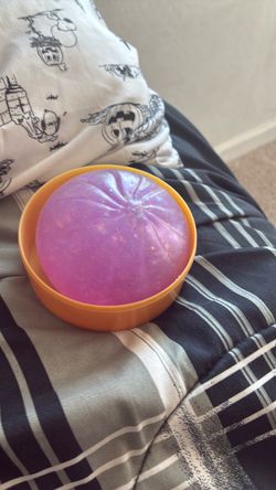 Purple glitter dumpling