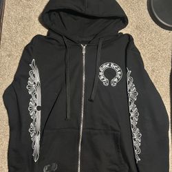 chrome hearts zip up