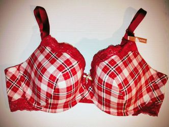 Cotton Blend Underwire Bra Ambrielle Organic Cotton Demi 42DD 