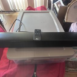 LG Sound Bar With Remote 