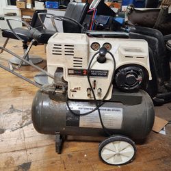 Sears Craftsman air compressor paint sprayer in working condition