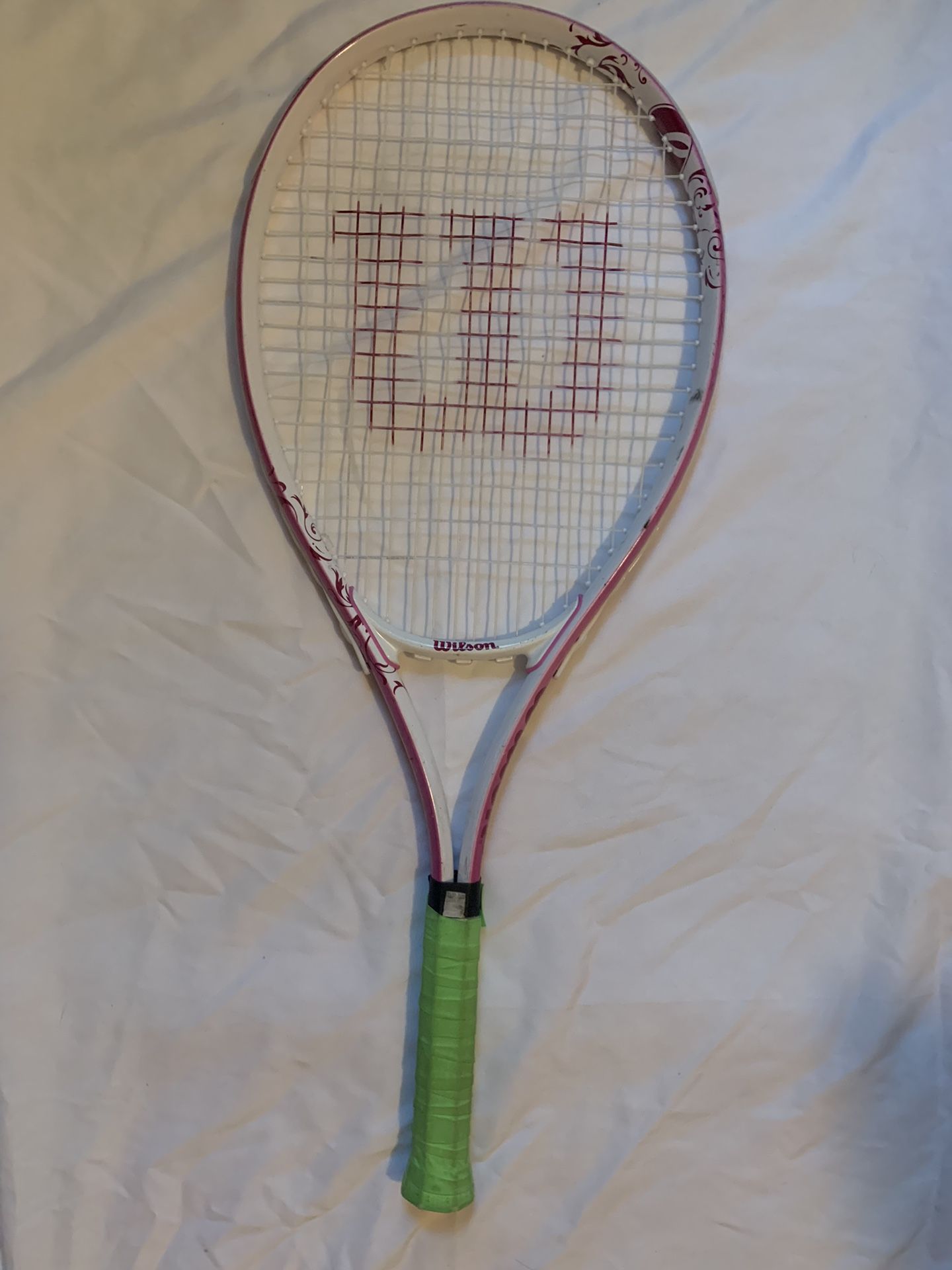 Pink Wilson Tennis Racket