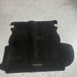 2008 Mitsubishi Outlander. Cargo Area Mat, Models W\/ Sub-Woofer - Mitsubishi 