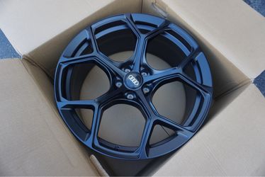 19 INCH SQUARED SET AUDI RS6 STYLE WHEELS RIMS 19X8.5 +30 (5X112) CB: 66.6