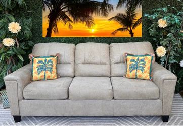 Free Delivery Dark Beige Couch