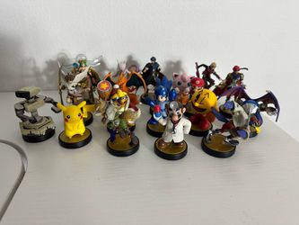 Nintendo Amiibo Figure Lot of 19